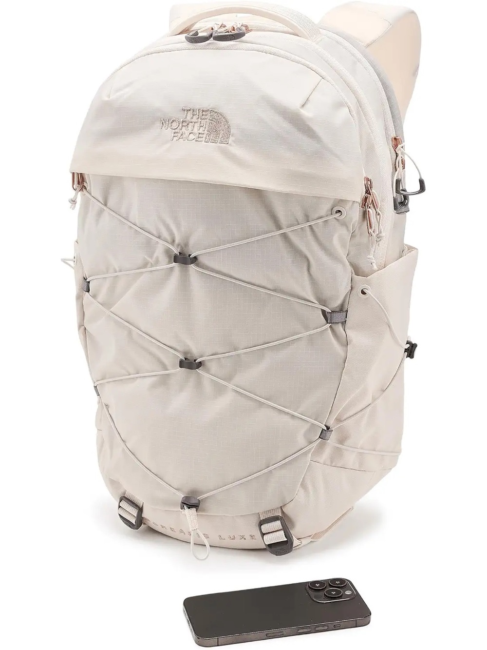 🔥 *NEW The North Face Borealis Luxe Backpack White Dune - Picture 3 of 7
